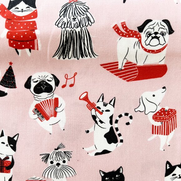 3.4 yd - Jingle Mingle - Pawsome Holiday - Fabric - Picture 4 of 7